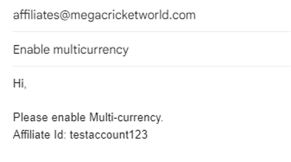 How to activate Multi Currency?